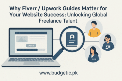 Exploring why Fiverr Upwork guides matter for website success, aiding businesses to hire freelancers and individuals to find online work.