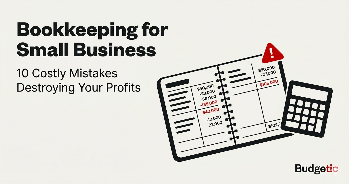 Bookkeeping for Small Business: 10 Costly Mistakes Destroying Your Profits in 2026