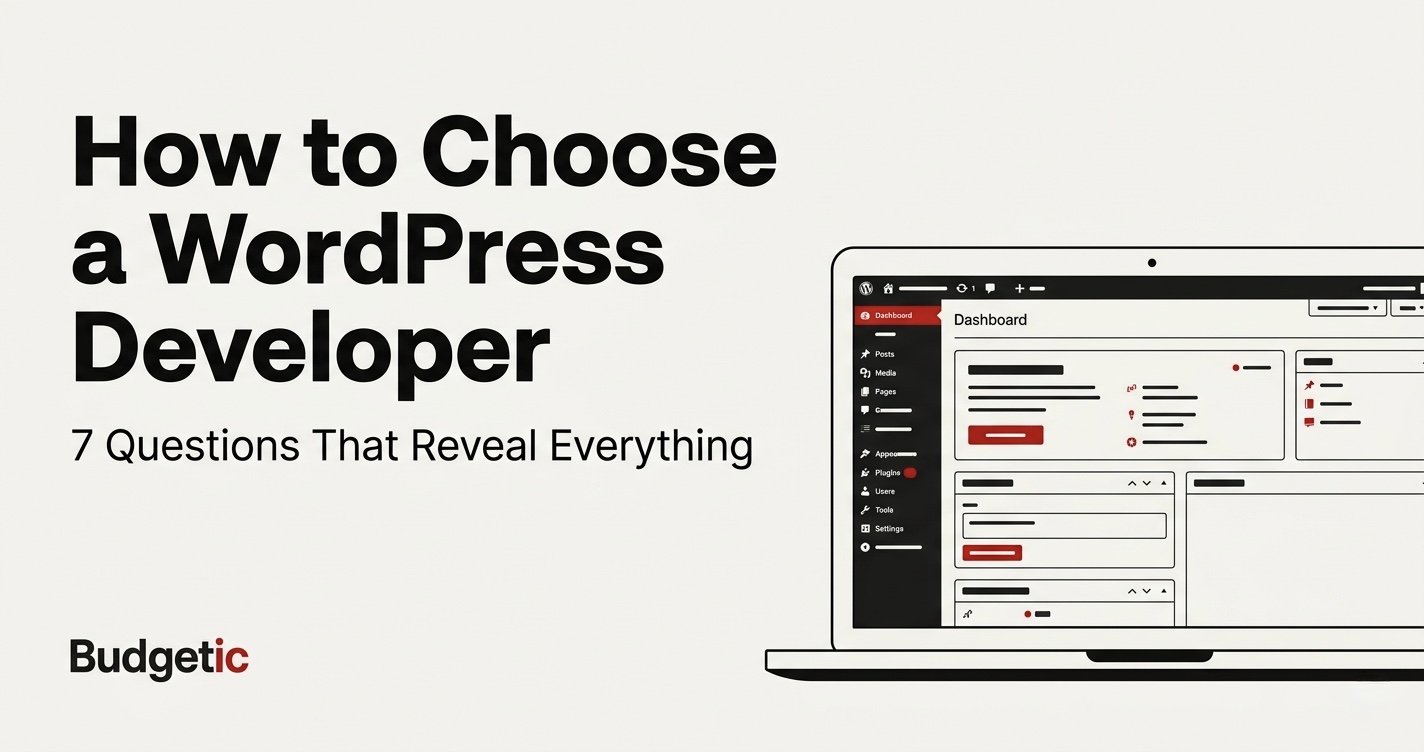 How to choose a WordPress developer — checklist and guide for businesses